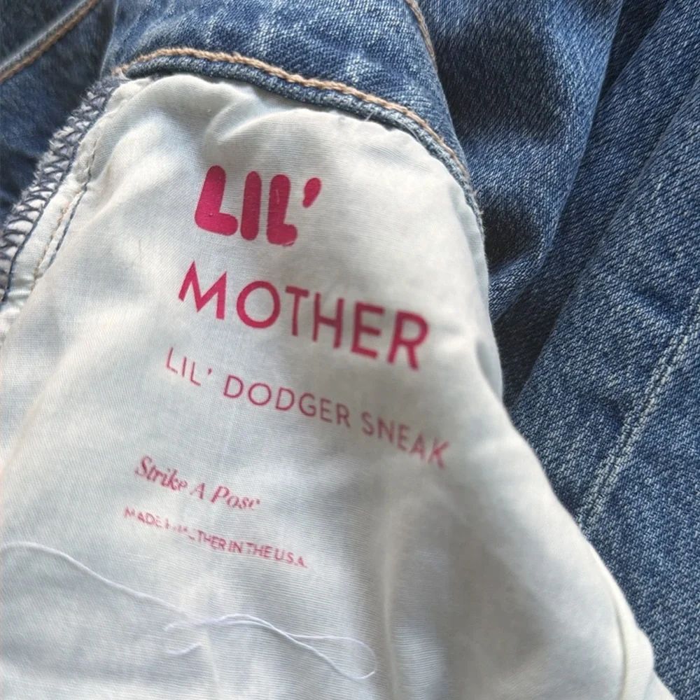 MOTHER The Lil' Dodger Sneak Wide Leg Jeans  NWT 
Strike a Pose Petit size 34 - Picture 7 of 16
